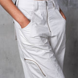 ODYSSEY HIGH-WAISTED CARGO SHORTS - ANCIENT SCROLL