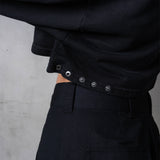 ARCH CROPPED CREWNECK - BLACK